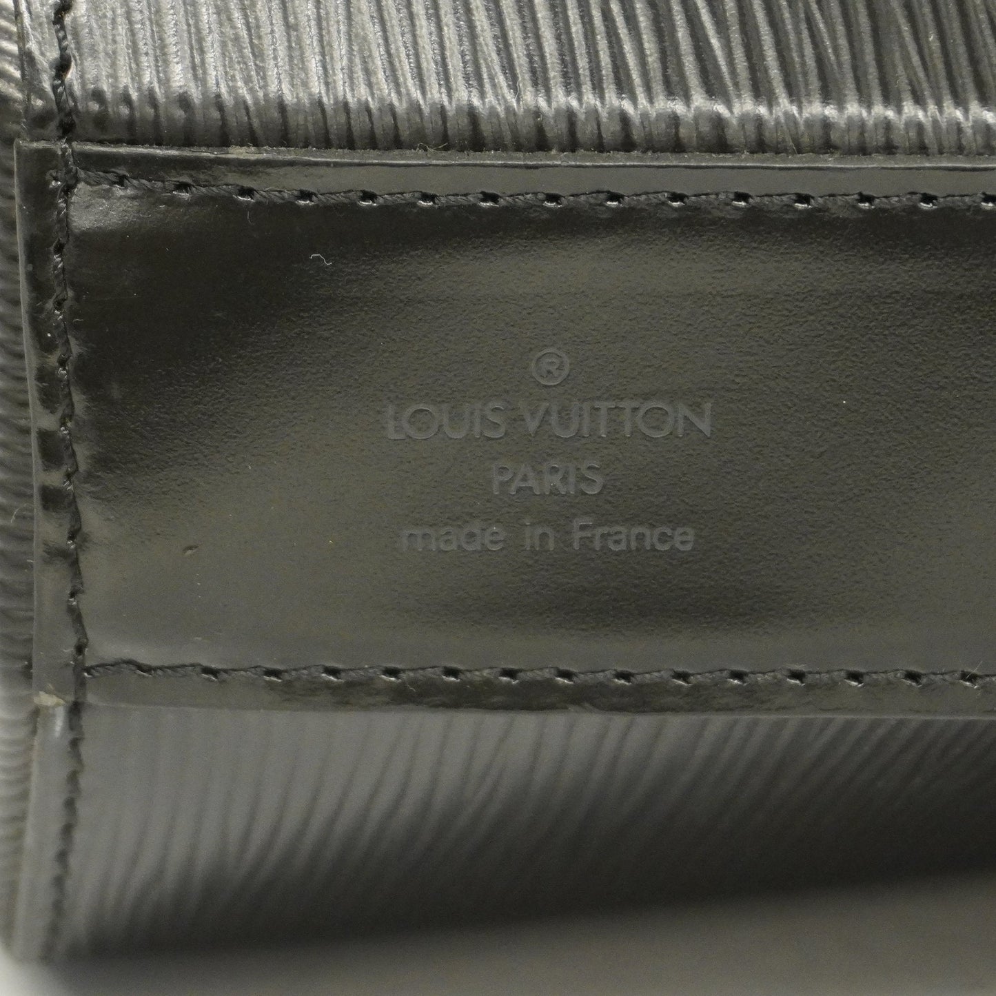 LOUIS VUITTONAuth  Epi Sucksaw M80161 Women's Shoulder Bag Noir