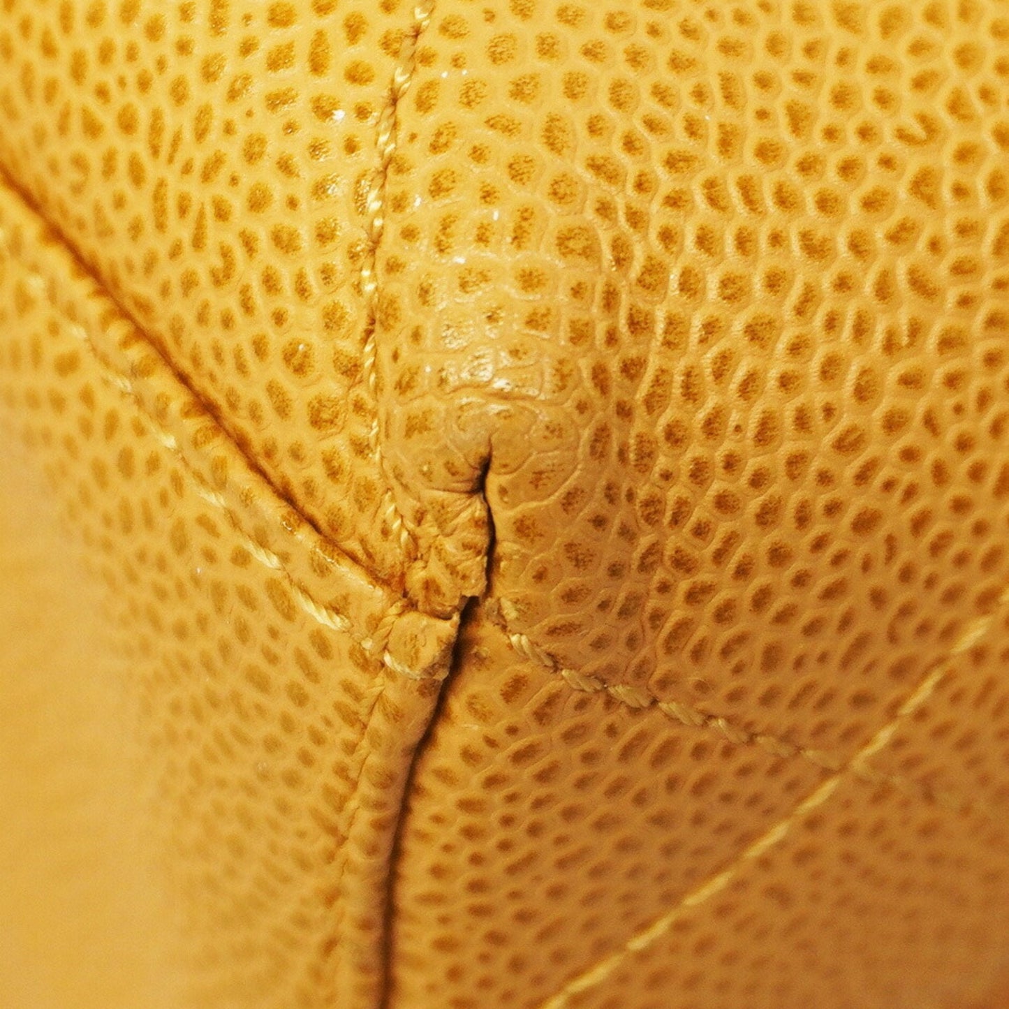 Chanel Tote Bag Matelasse Caviar Skin Beige Champagne Women's