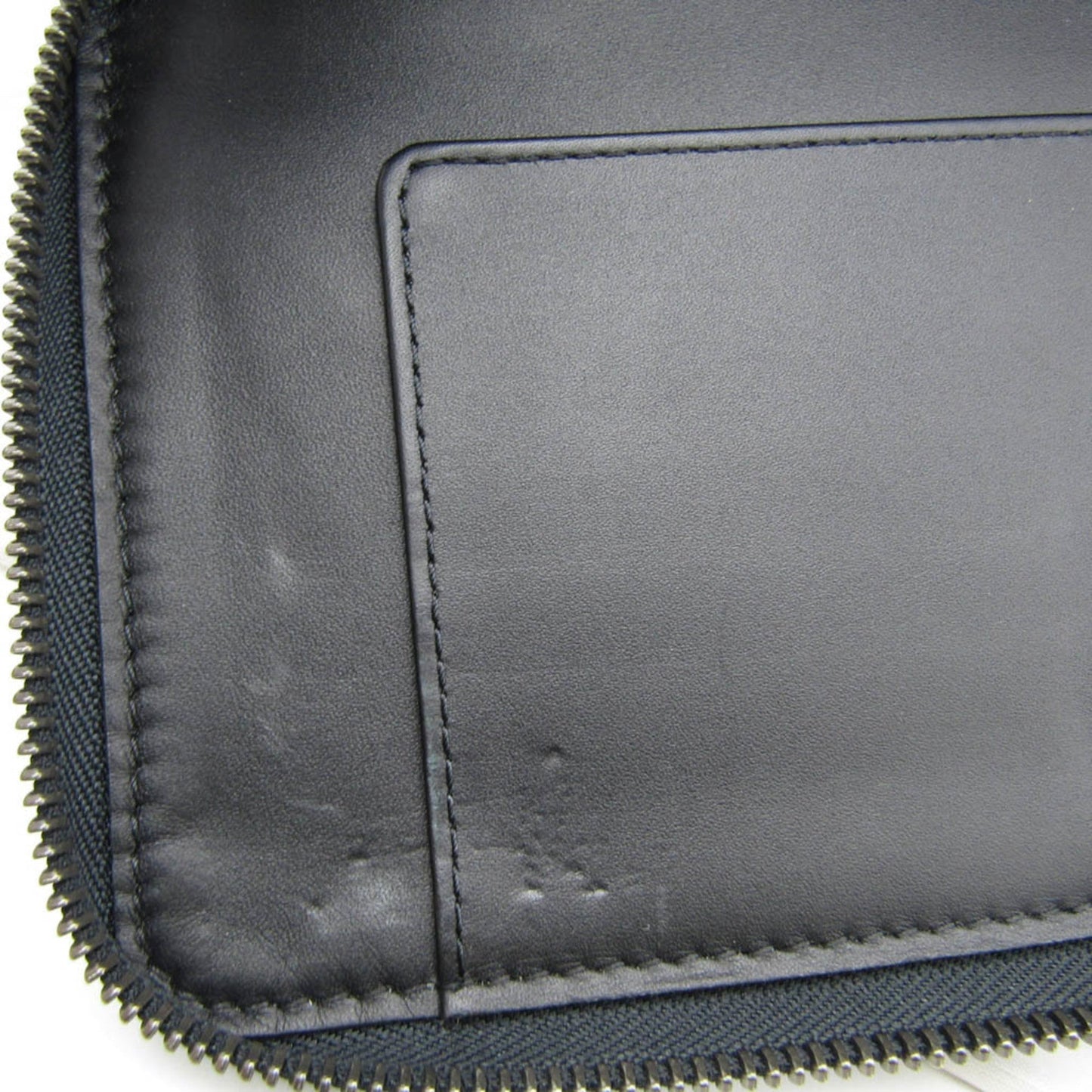 LOUIS VUITTON Zippy Organizer M97026 Men's Utah Leather Long Wallet [bi-fold] Basalt
