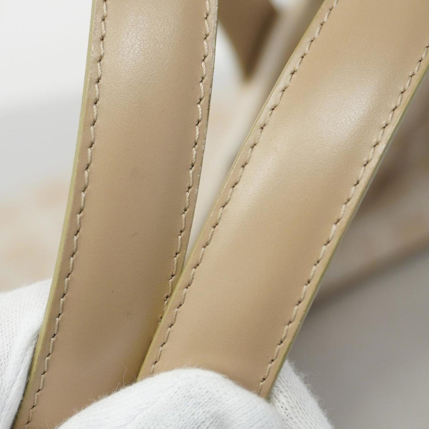 Chanel Tote Bag New Travel Nylon Beige Women's