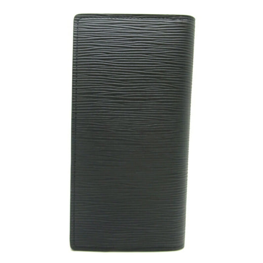 LOUIS VUITTON Portefeuil Brother Women's Bifold Wallet M60622 Epi Noir [Black]
