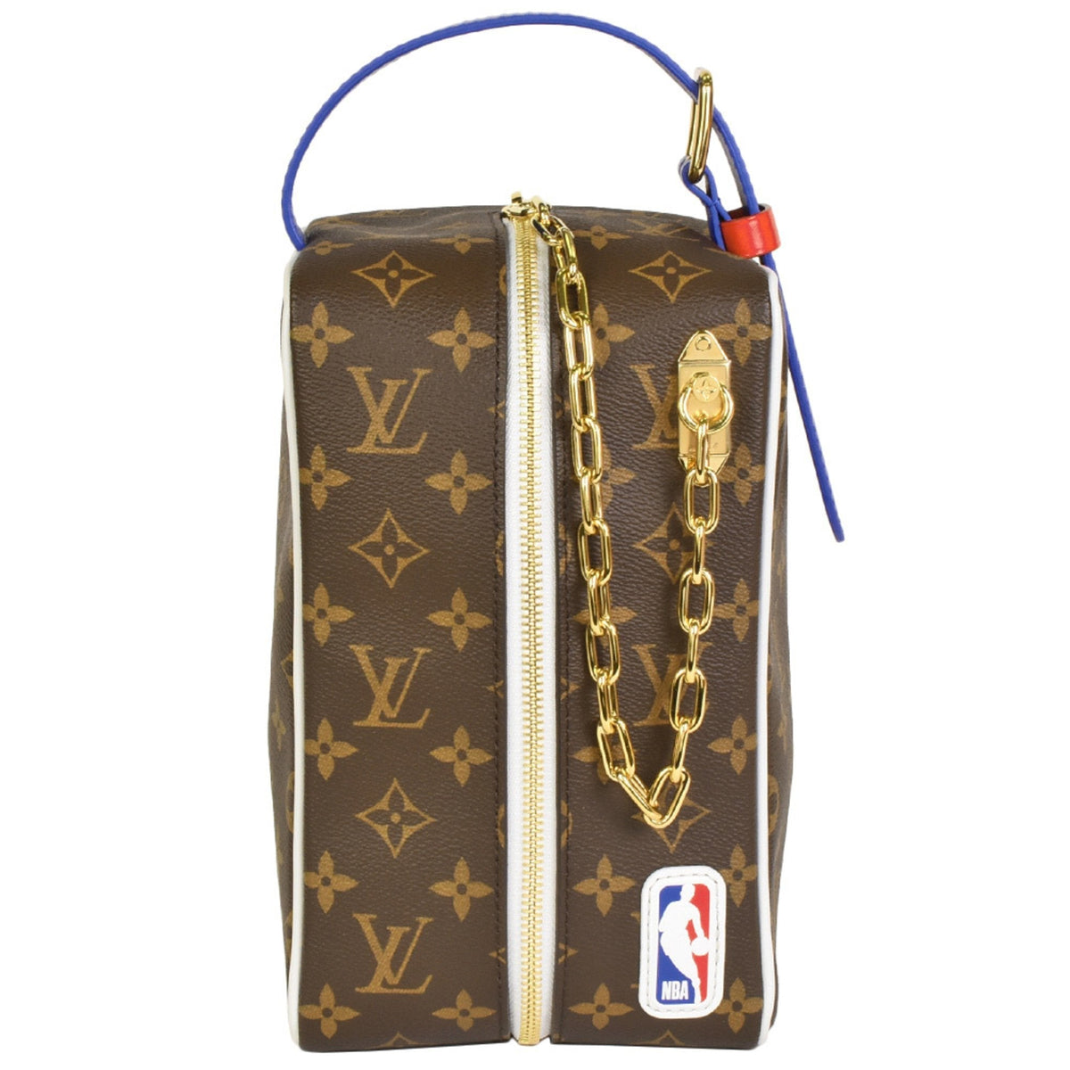 LOUIS VUITTON NBA Collaboration Cloakroom Drop Kit Handbag Monogram M45588