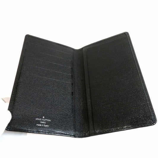 LOUIS VUITTON Epi Portoschekier Cult Credit M63732 Long Wallet Bifold Men's