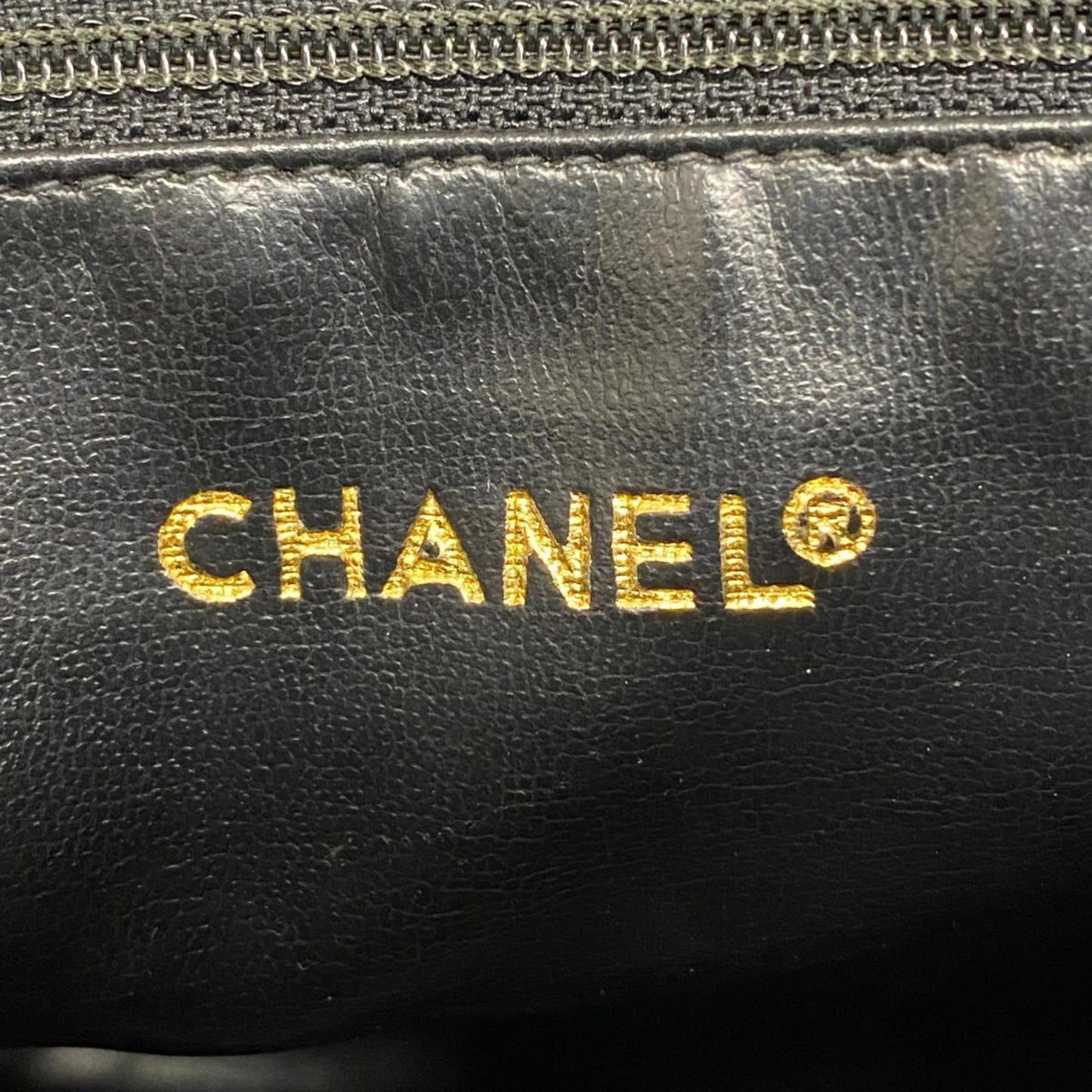 Chanel Shoulder Bag Matelasse Chain Lambskin Black Women's