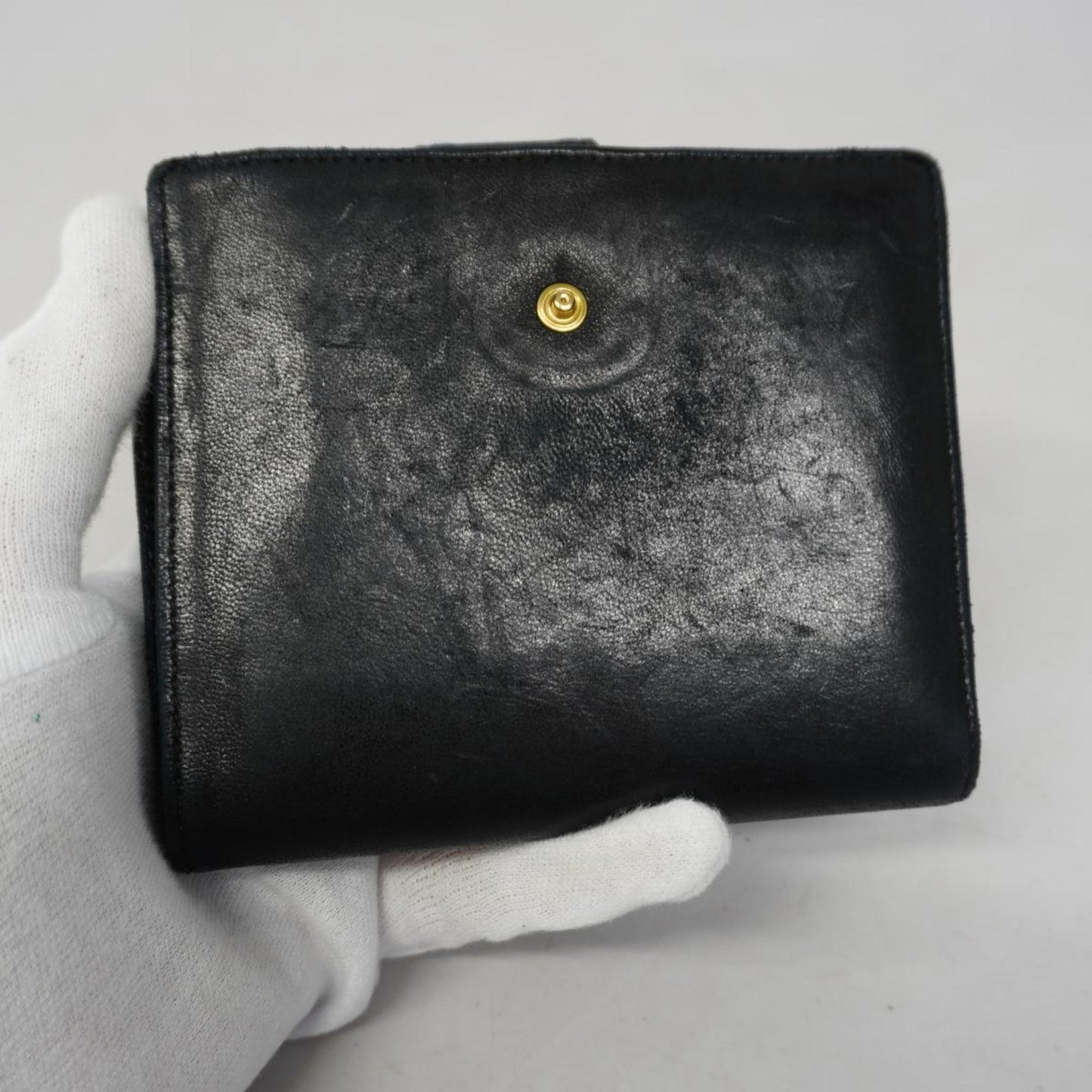 chanel wallet lambskin black ladies