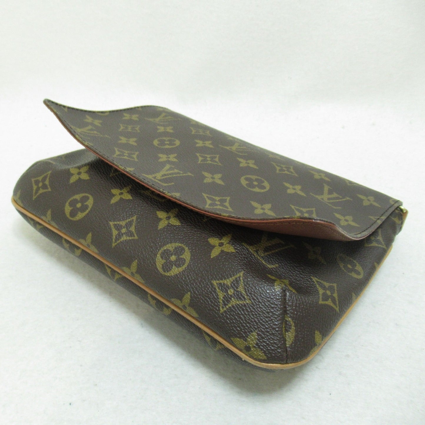 LOUIS VUITTON Musette Tango Short Brown Monogram PVC coated canvas M51257