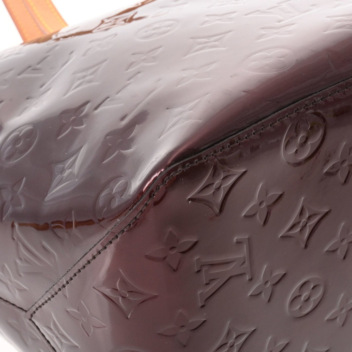 LOUIS VUITTON Vernis Bellevue GM Amaranto M93589 Ladies Monogram Tote Bag