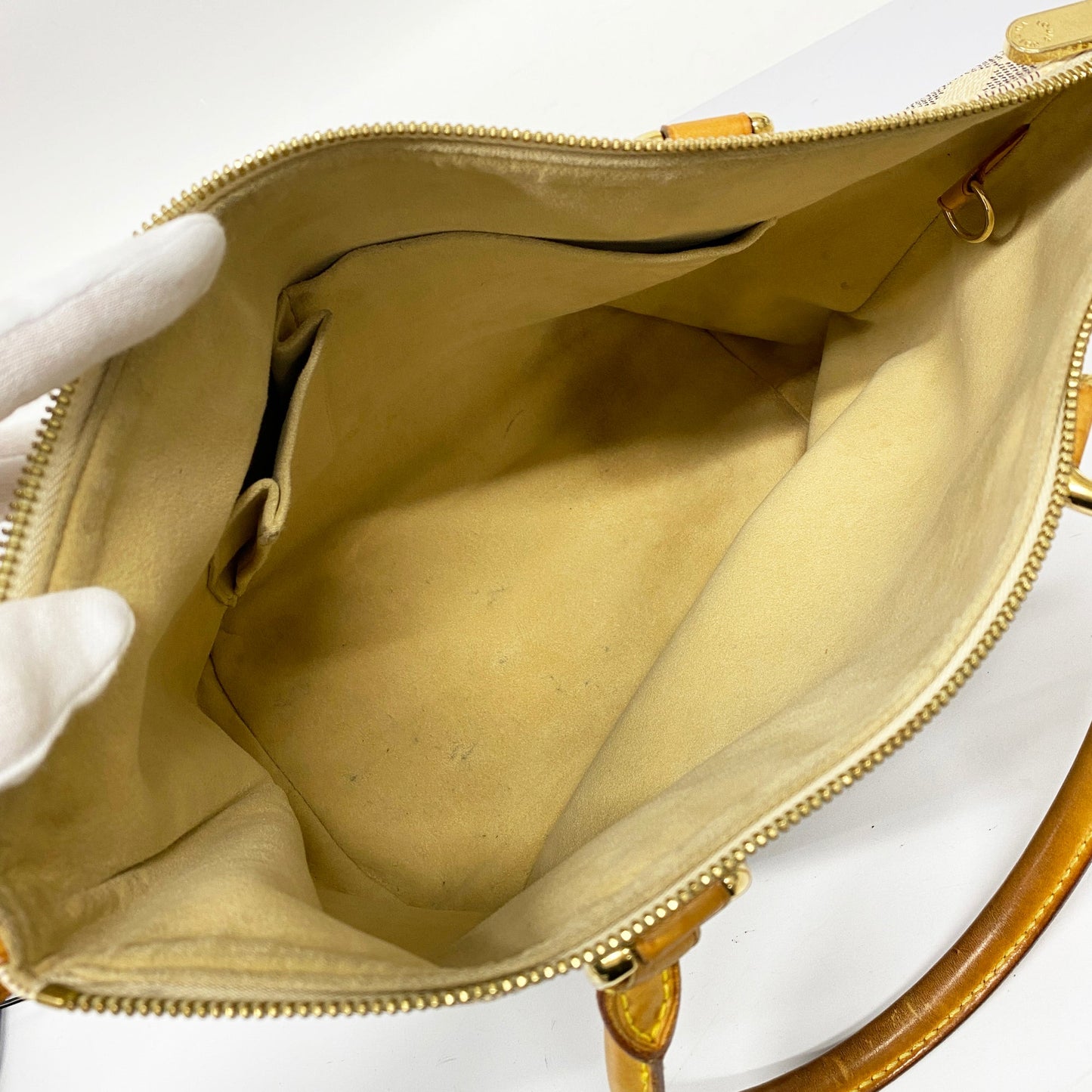 LOUIS VUITTONAuth  Damier Azur Saleya PM N51186 Women's Tote Bag