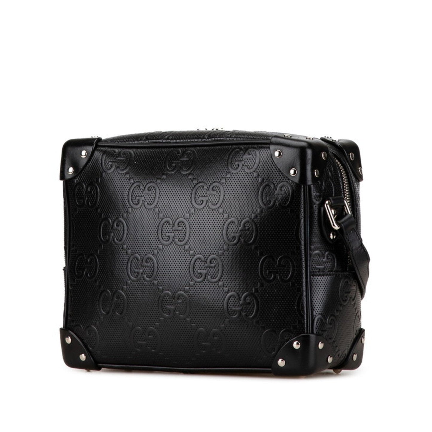 Gucci Black Leather Shoulder Bag