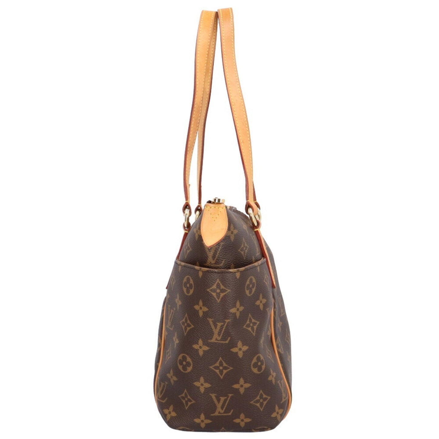 LOUIS VUITTON Totally PM Monogram Shoulder Bag Canvas Brown Women's