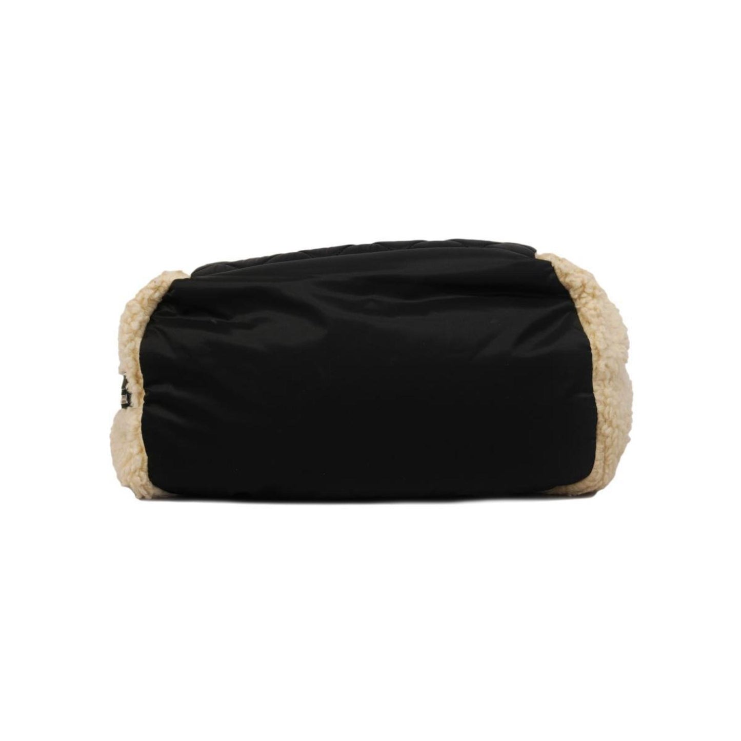 Chanel handbag, Matelasse, chain shoulder, nylon, boa, black, women's