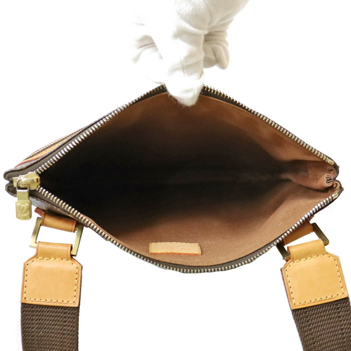 LOUIS VUITTON Shoulder Bag Brown Women's Monogram Canvas