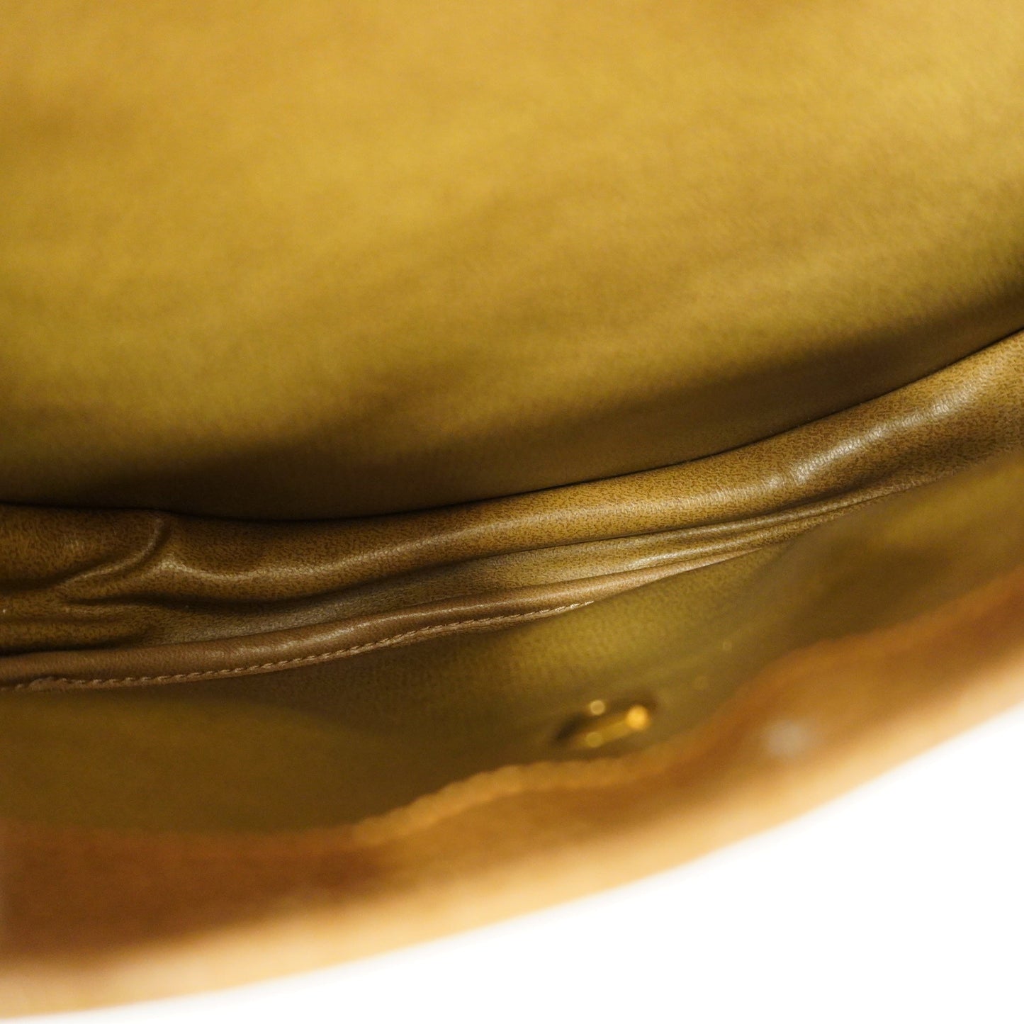 CHRISTIAN DIORAuth  Shoulder Bag Women's Leather Brown