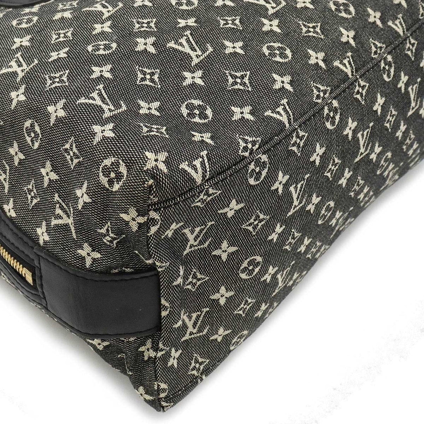 LOUIS VUITTON Monogram Kava Marie Kate Tote Bag Shoulder Noir Black M92495