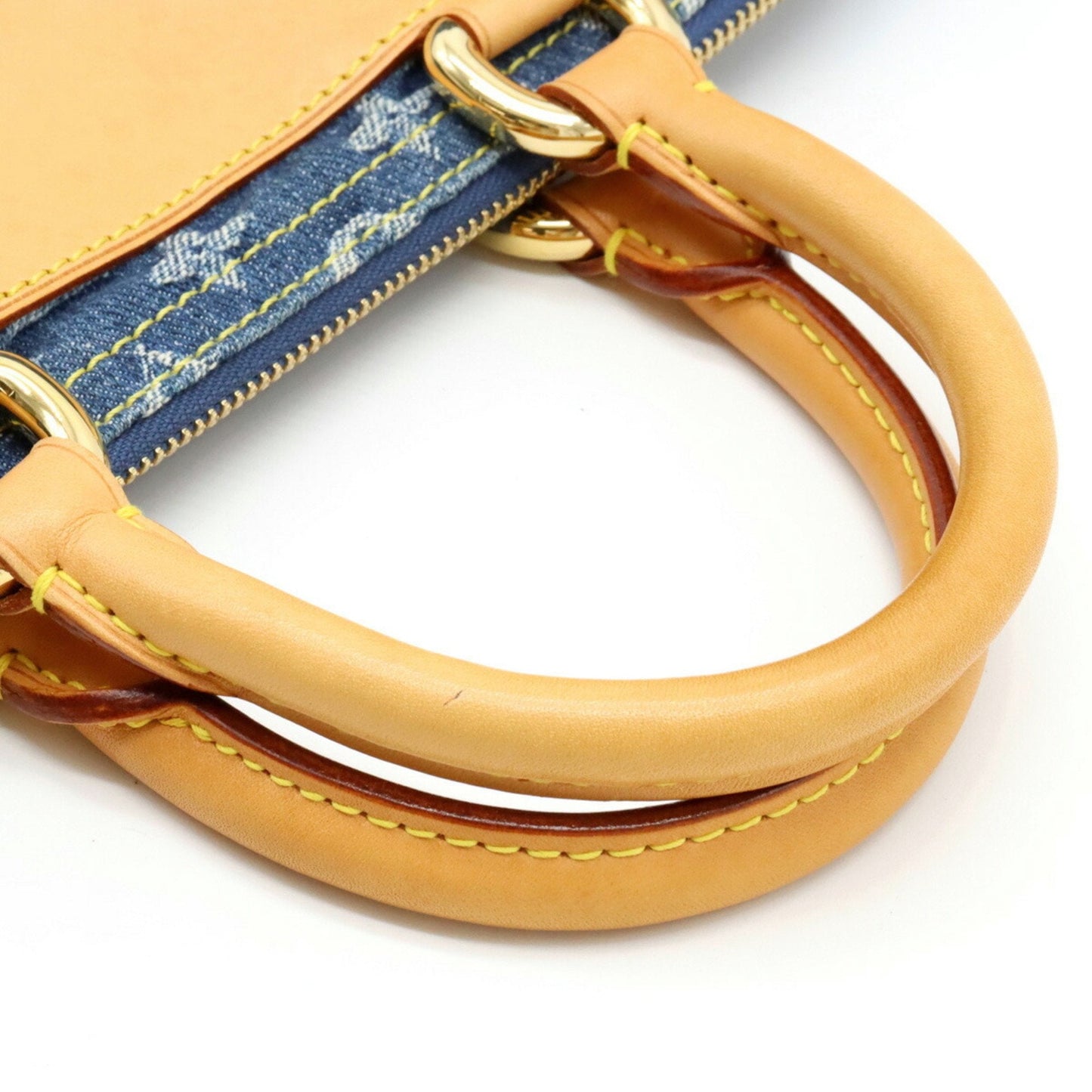 LOUIS VUITTON Monogram Neo Speedy Handbag Boston Bag Blue M95019
