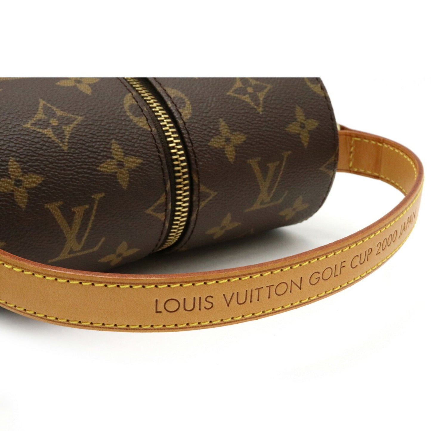 Louis Vuitton Monogram Wine Carrier Bag Handbag Bottle Case Golf Cup GOLF CUP 2000 JAPAN