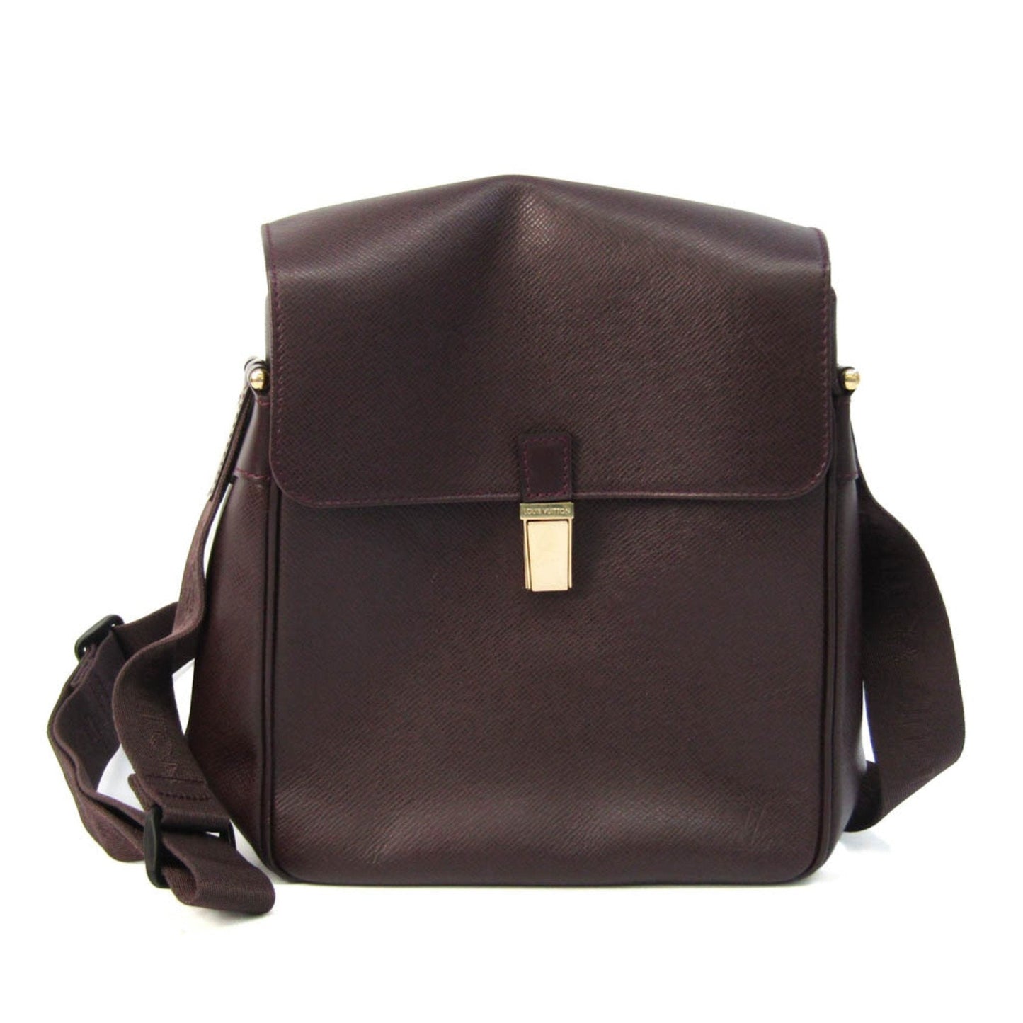 LOUIS VUITTON Taiga Yalanga M30826 Men's Shoulder Bag Acajou