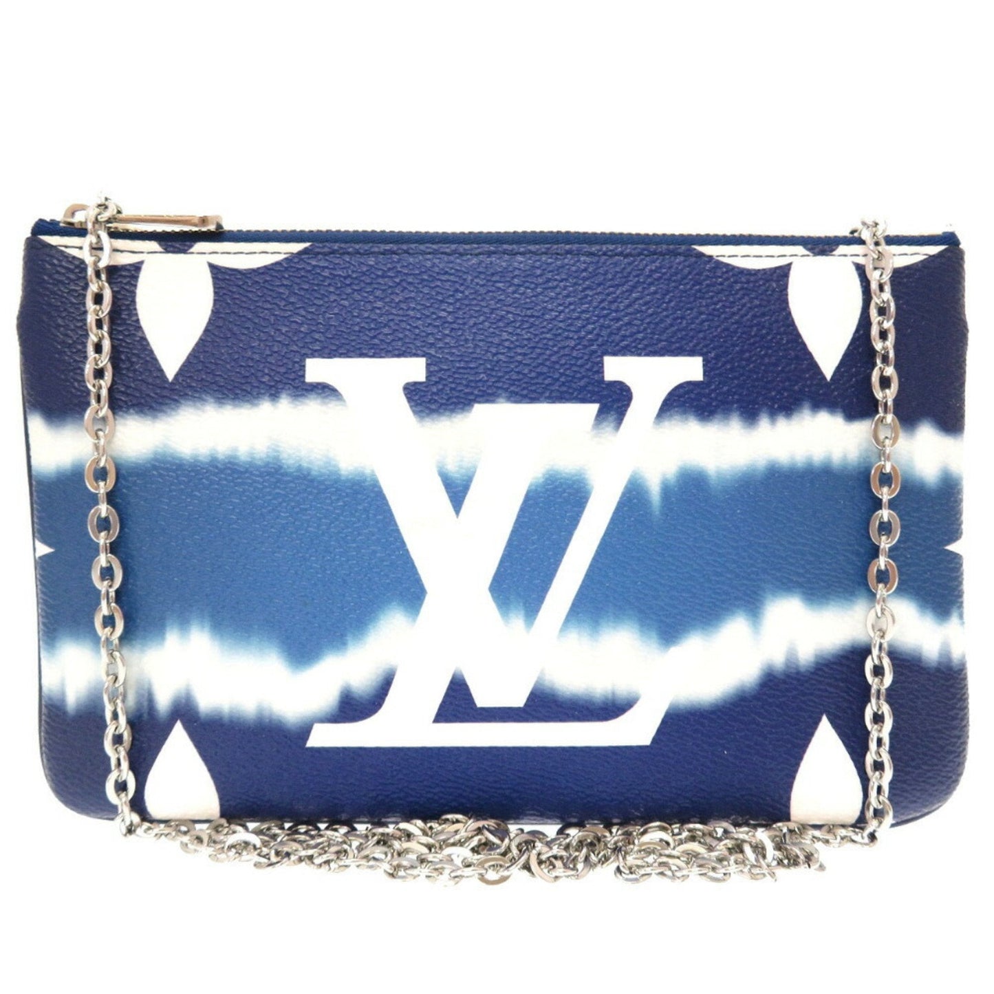 Louis Vuitton Monogram Giant Louis Vuitton Escal Pochette Double Zip M69124 Blue Shoulder Bag