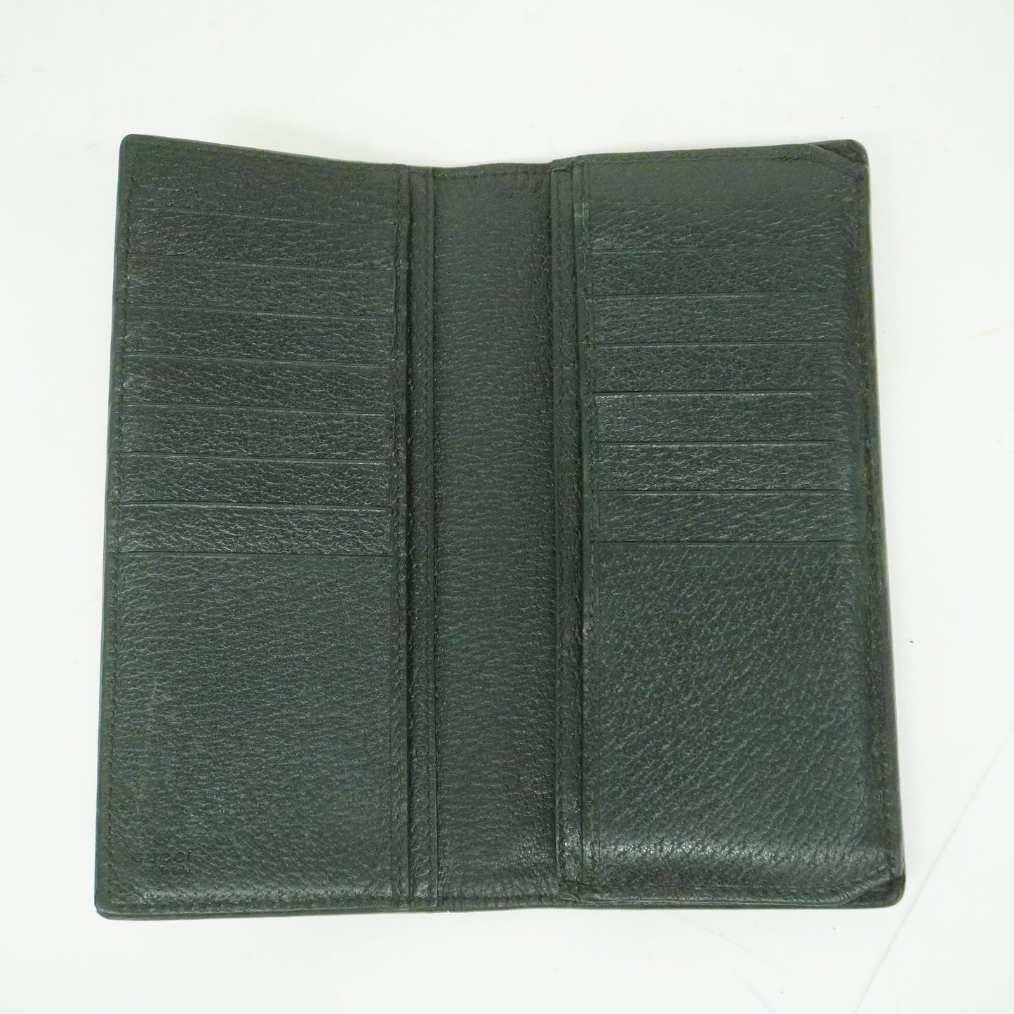 GUCCI  GG Marmont 428740 Women's Leather Long Wallet [bi-fold] Black