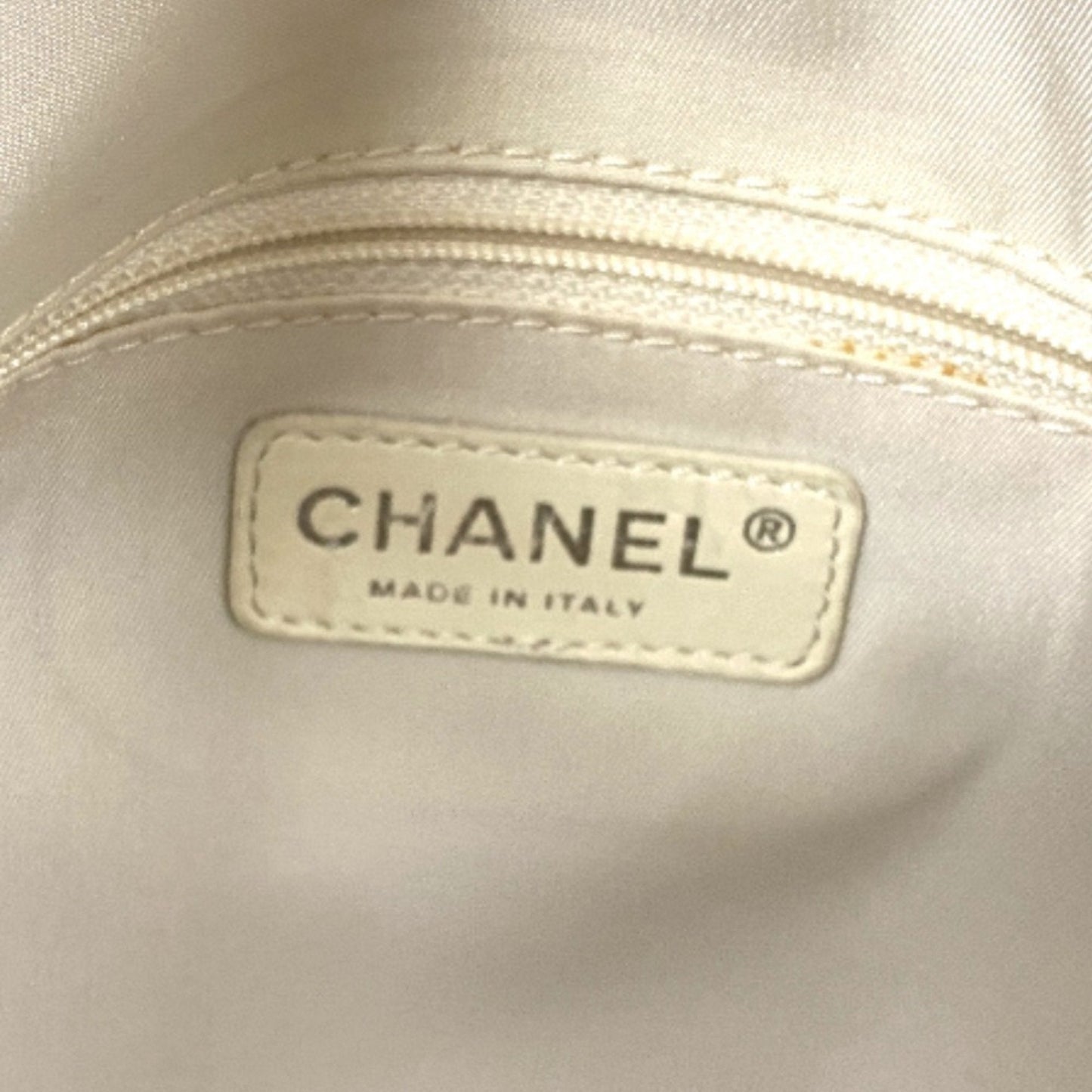 CHANEL Paris Biarritz GM Tote Bag Beige Women's