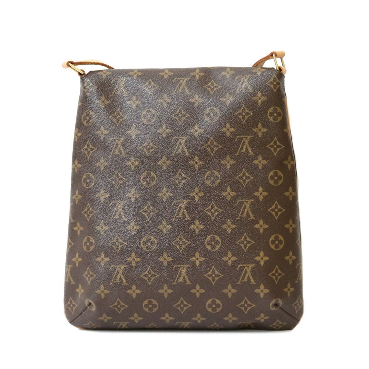 LOUIS VUITTON Shoulder Bag Monogram Musette M51256 Brown Women's Canvas