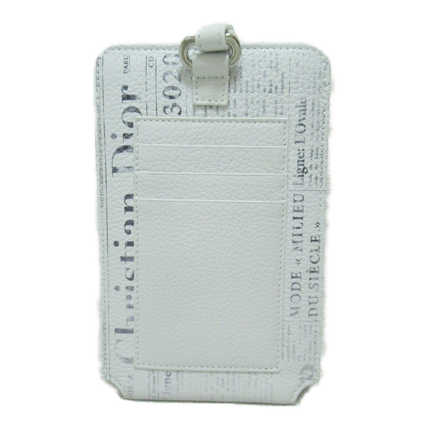 Dior Von Shoulder bag White leather