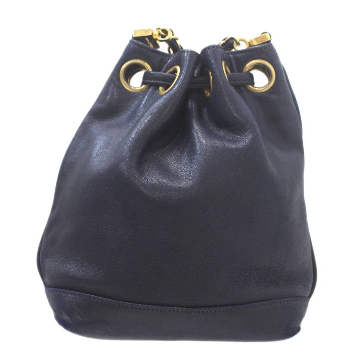 CHANEL Shoulder Bag Navy