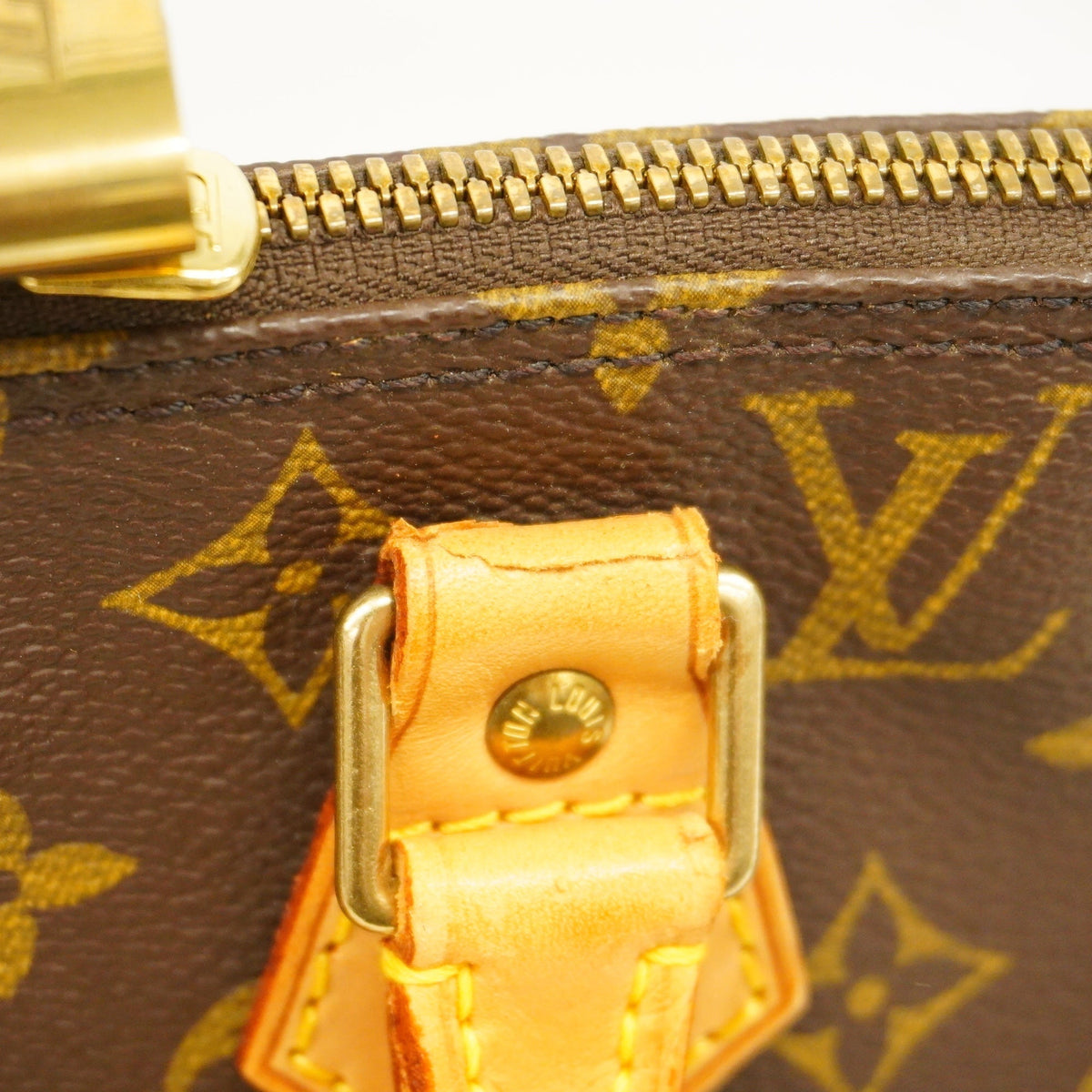 LOUIS VUITTONAuth  Monogram Alma M51130 Women's Handbag