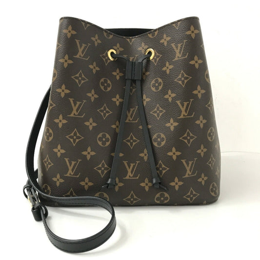 LOUIS VUITTON Shoulder Bag Neonoe M44020 Monogram Canvas Brown Women's