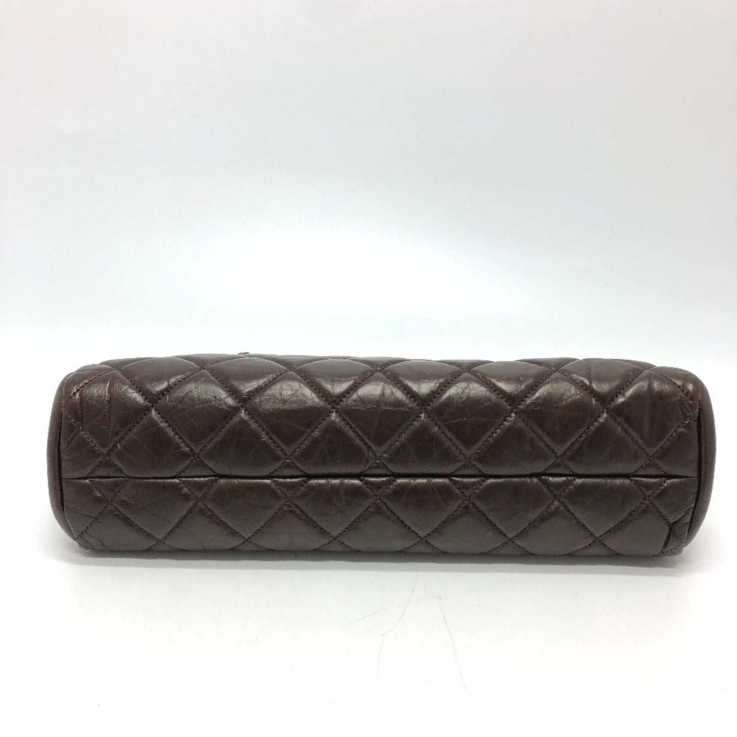 Chanel CC Mark Bags/Shoulder Bags Tote Bag Brown GoldHardware