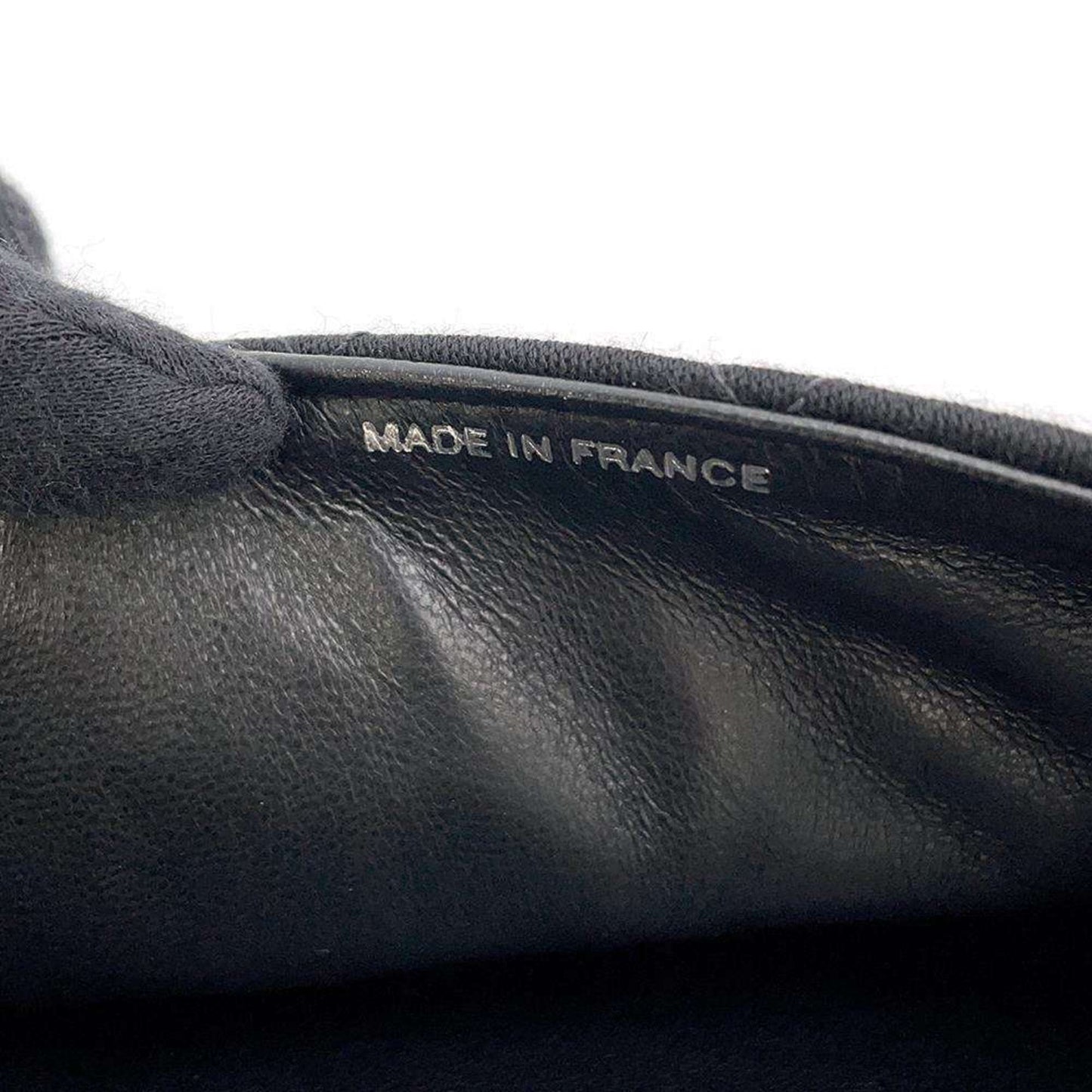 Chanel Shoulder Bag Double Face Matelasse Coco Mark Cotton CHANEL Black