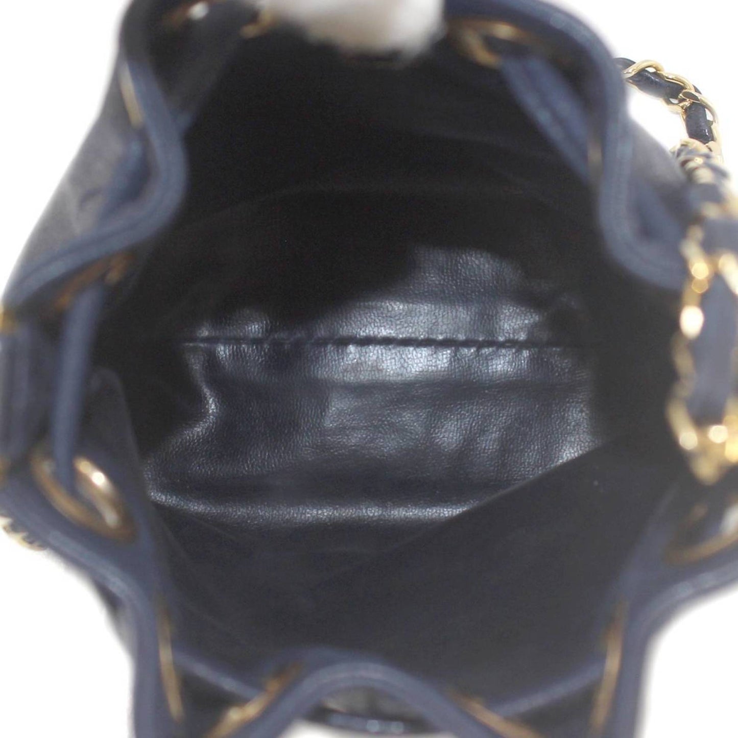 CHANEL Shoulder Bag Navy