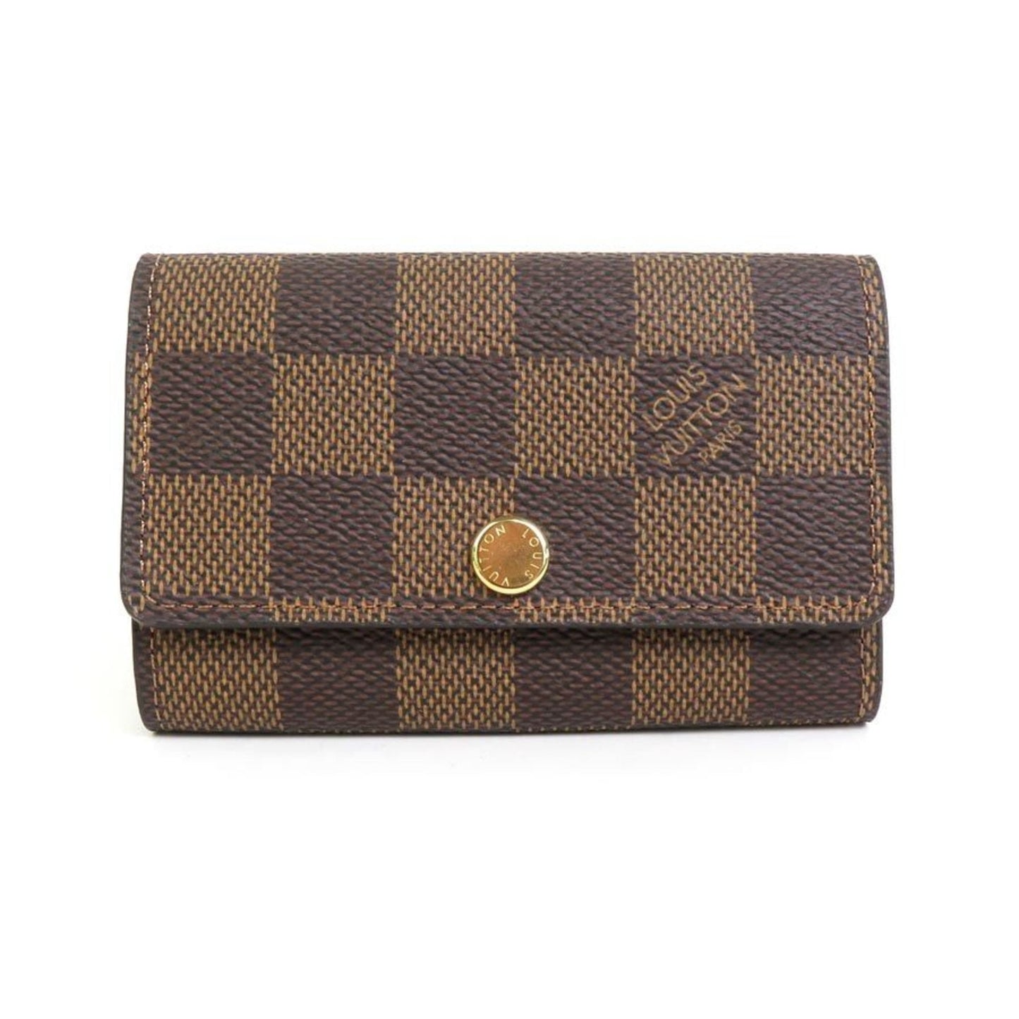 LOUIS VUITTON Key Case Damier Multicle 6 Canvas Brown Unisex N62630