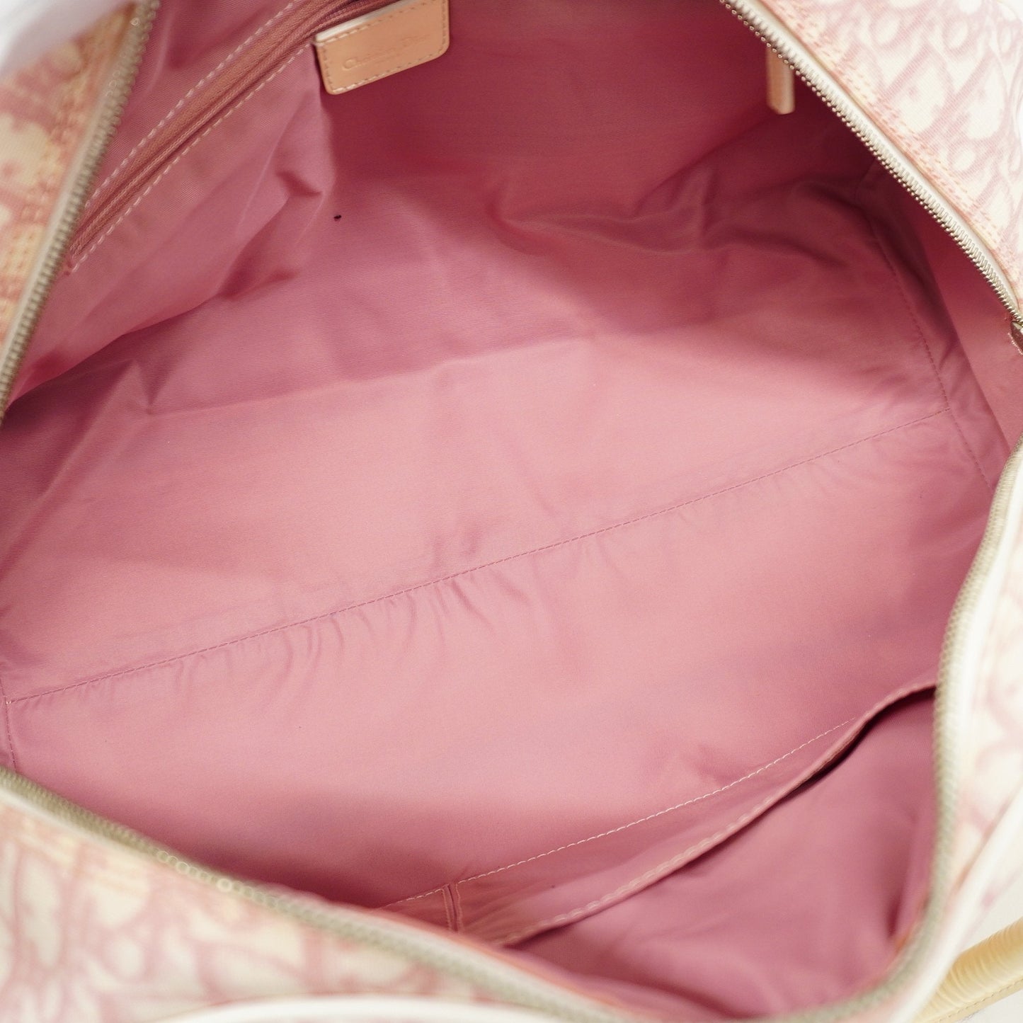 CHRISTIAN DIORAuth  Trotter Tote Bag Enamel Women's Coated Canvas Tote Bag Pink