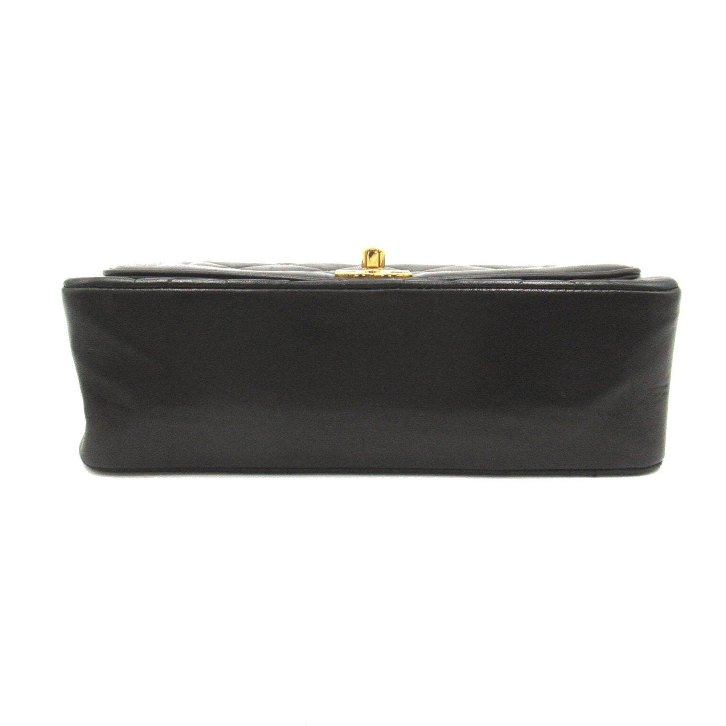 CHANEL Matelasse Diana ChainShoulder Black Lambskin (sheep leather)