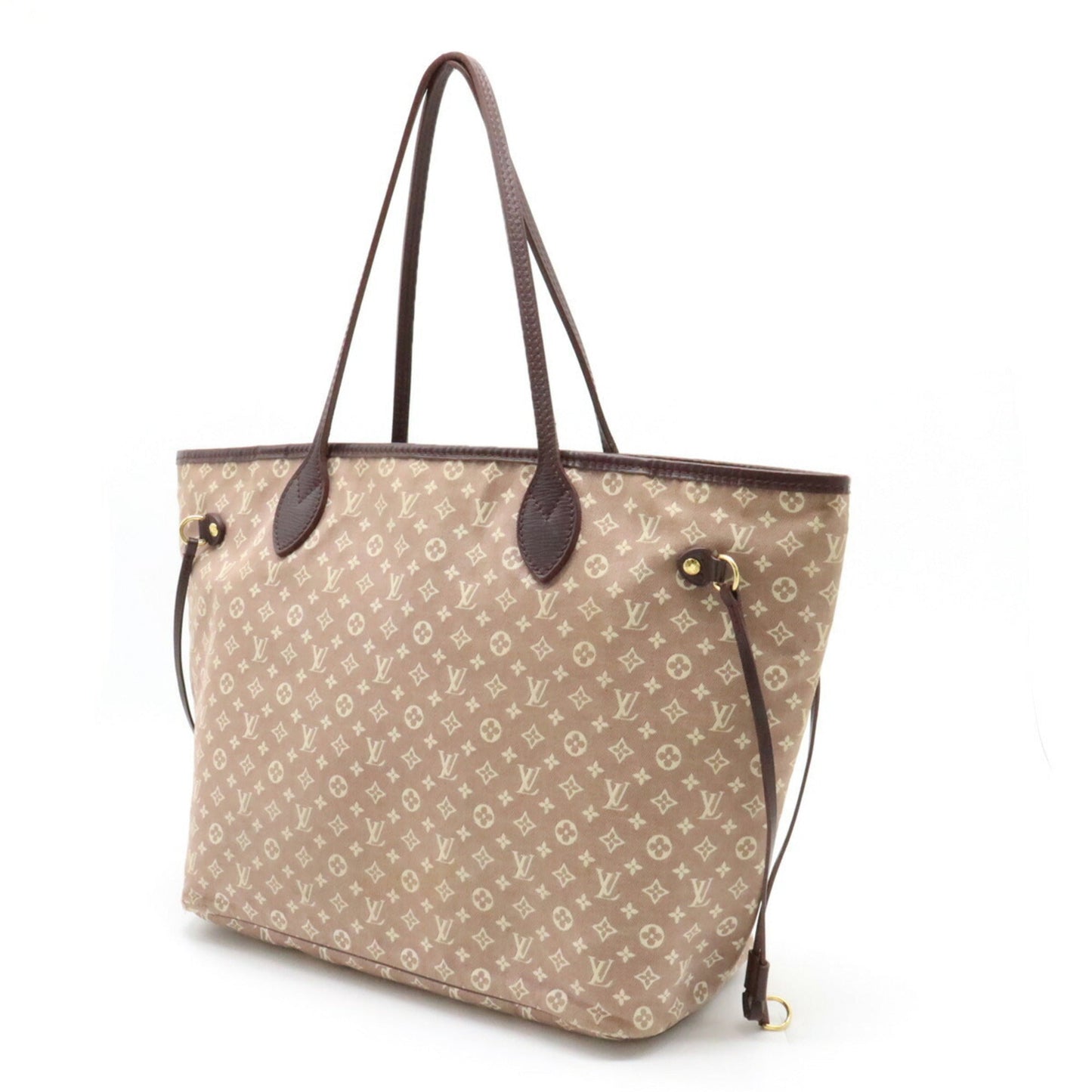 LOUIS VUITTON Monogram Ideal Neverfull MM Tote Bag Shoulder Sepia M40515