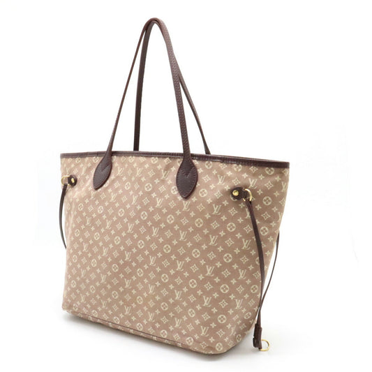 LOUIS VUITTON Monogram Ideal Neverfull MM Tote Bag Shoulder Sepia M40515