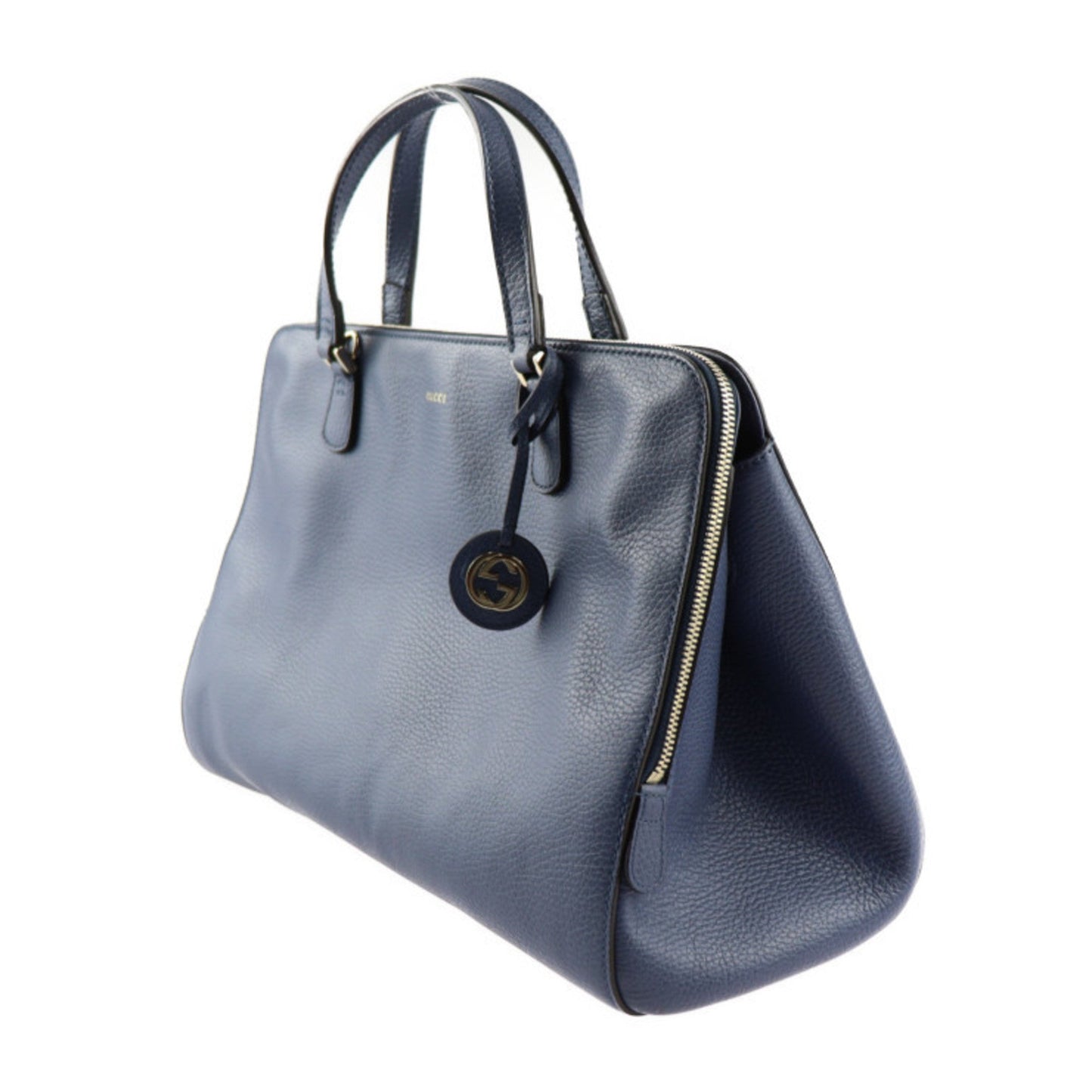 Gucci Blue Leather Handbag