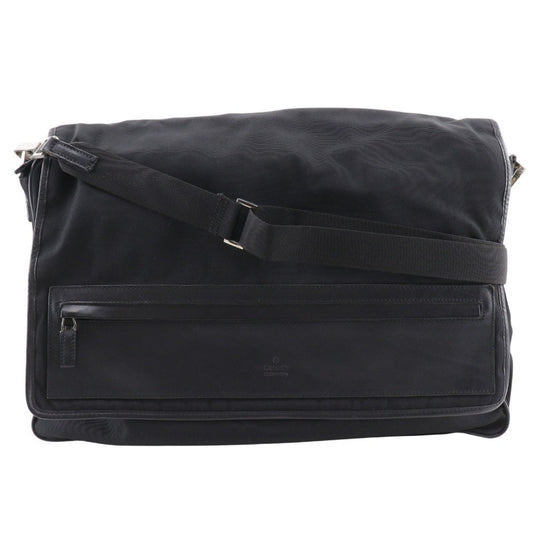Gucci Black Nylon Canvas Shoulder Bag Sling Bag ()
