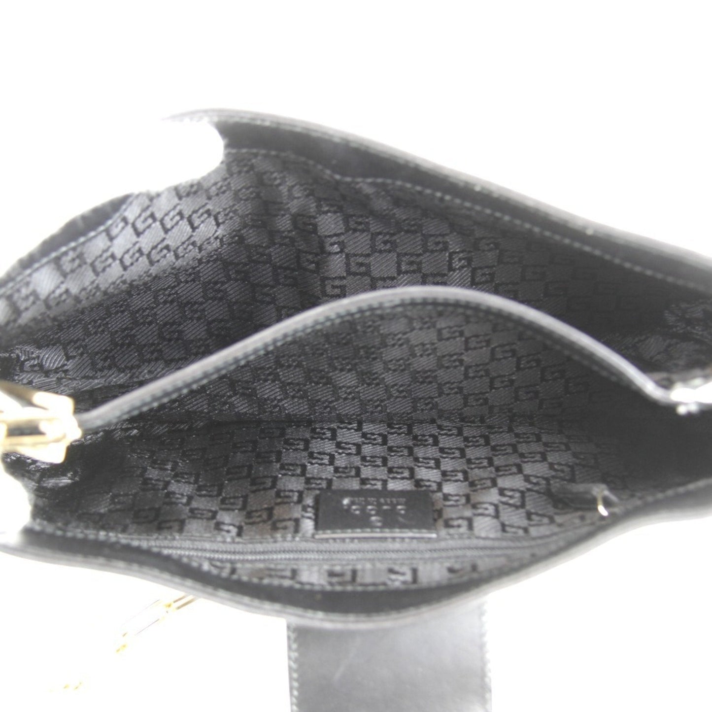 Gucci White Suede Shoulder Bag