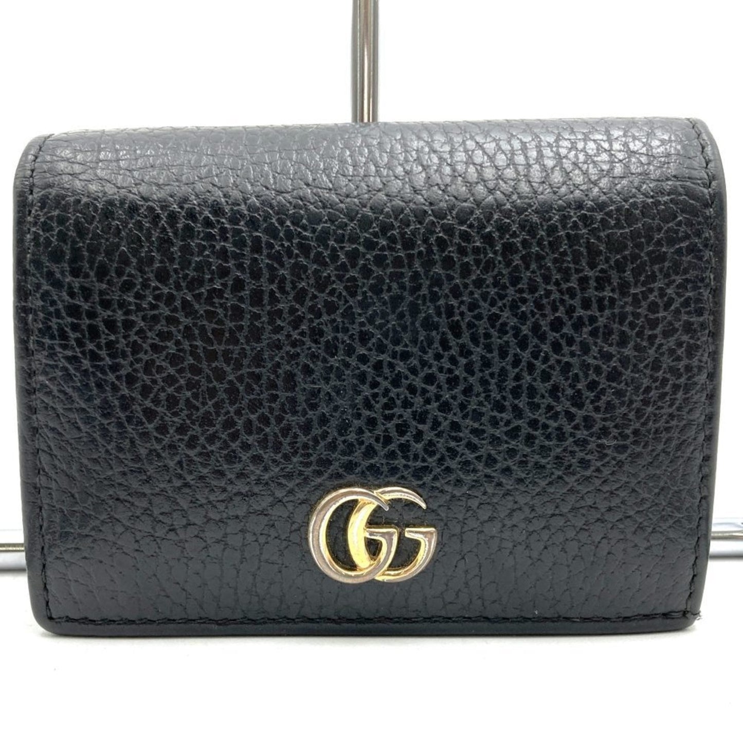 Gucci Black Leather Wallet (Bi-Fold) ()