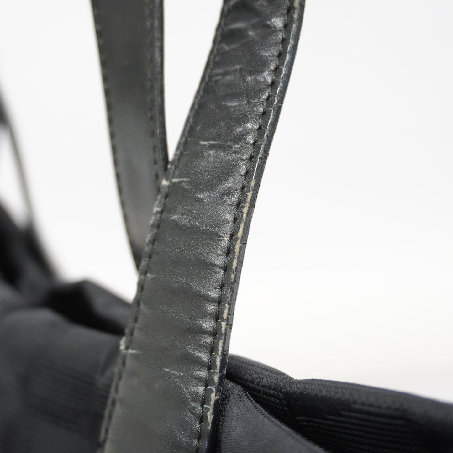 ChanelAuth  New Travel Line Tote Bag Women's Nylon Canvas Tote Bag Black