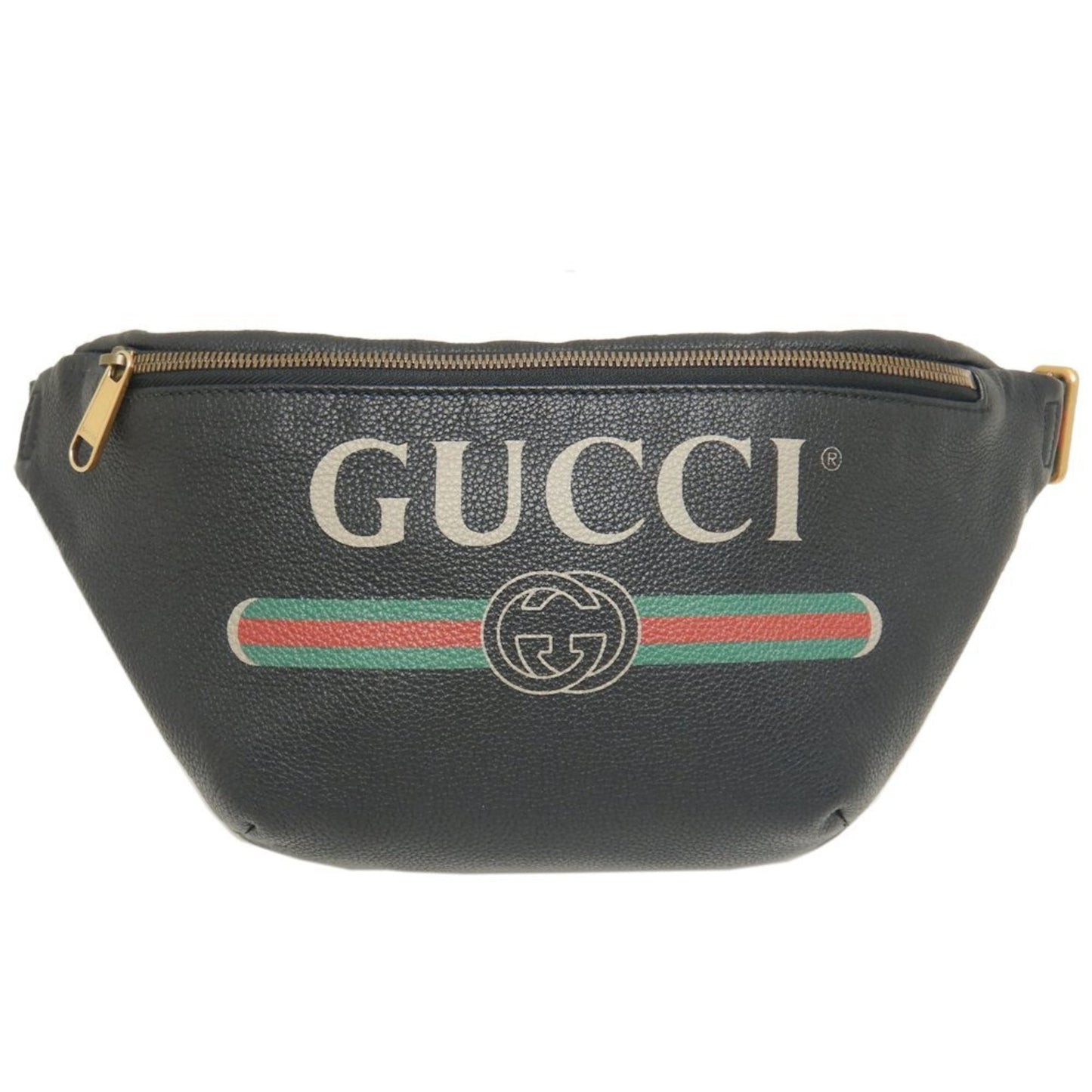 Gucci Black Leather Fanny Pack ()