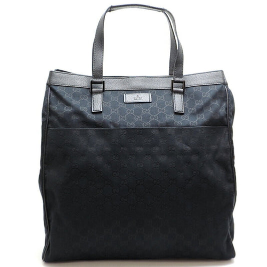 Gucci Gg Canvas Black Gg Canvas Tote Bag ()