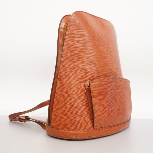 LOUIS VUITTONAuth  Epi Gobelin M52293 Women's Backpack Kenyan Brown
