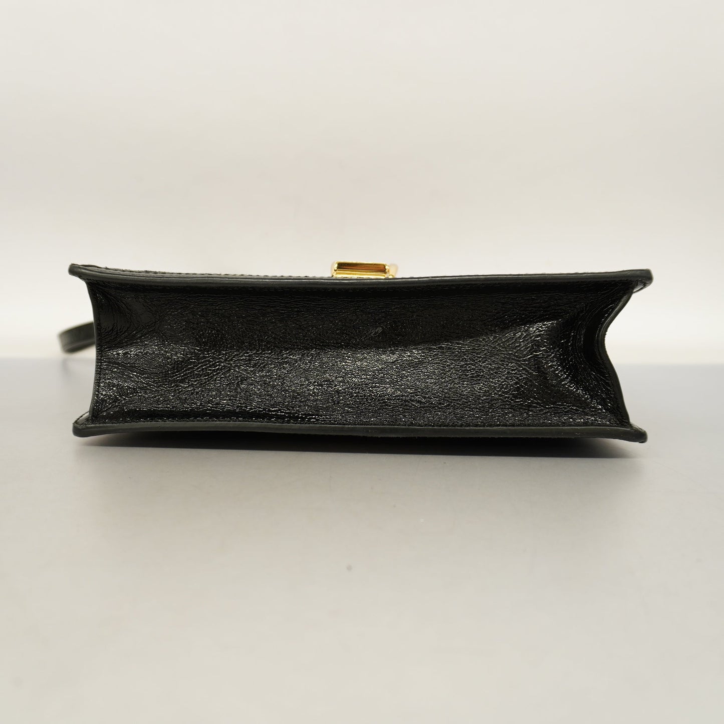 GUCCI  Sylvie 524405 Women's Shoulder Bag Black