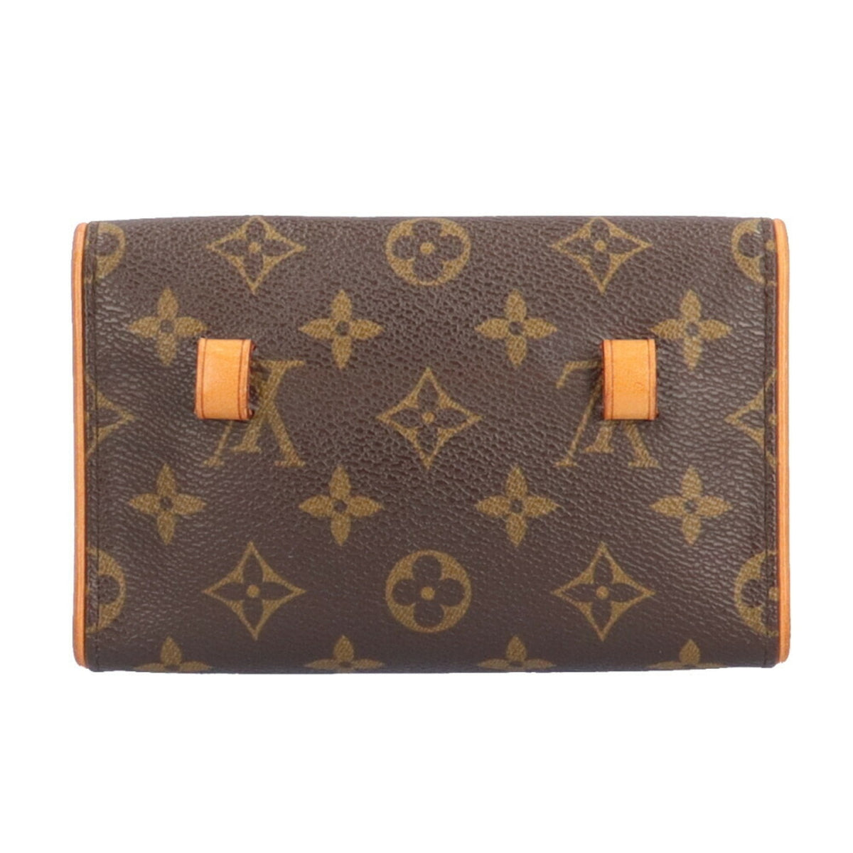 LOUIS VUITTON Pochette Florentine Monogram Shoulder Bag Canvas Brown Women's