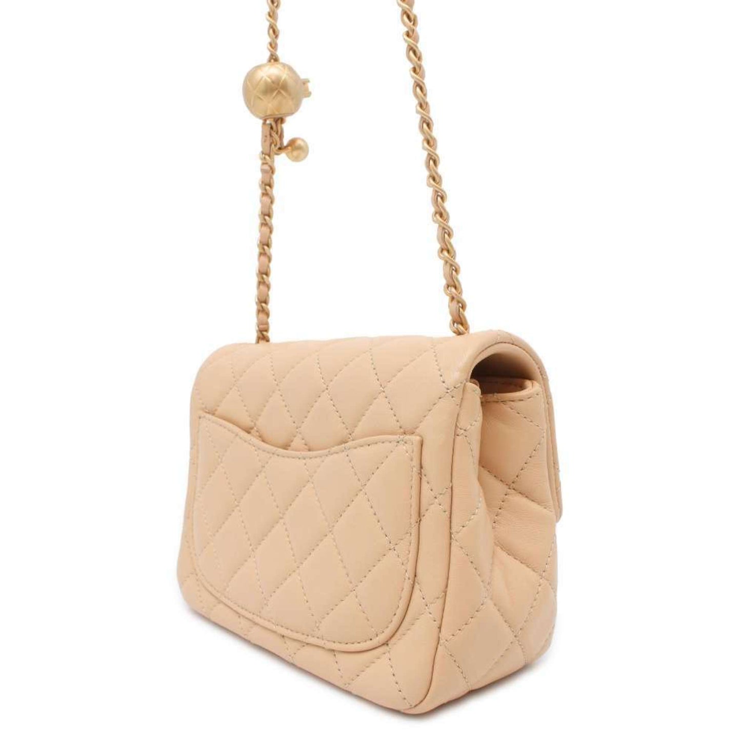 Chanel Chain Shoulder Bag Matelasse Lambskin AS1786 CHANEL Flap Coco Ball