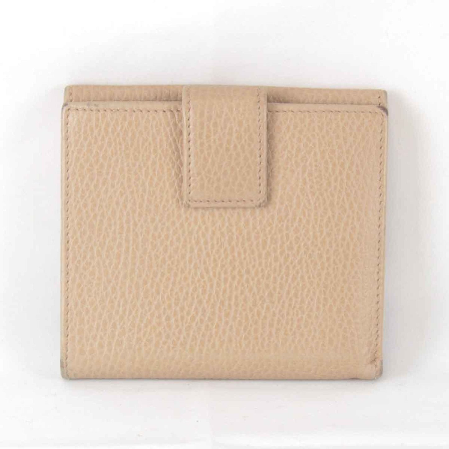 Gucci Beige Leather Wallet (Bi-Fold)