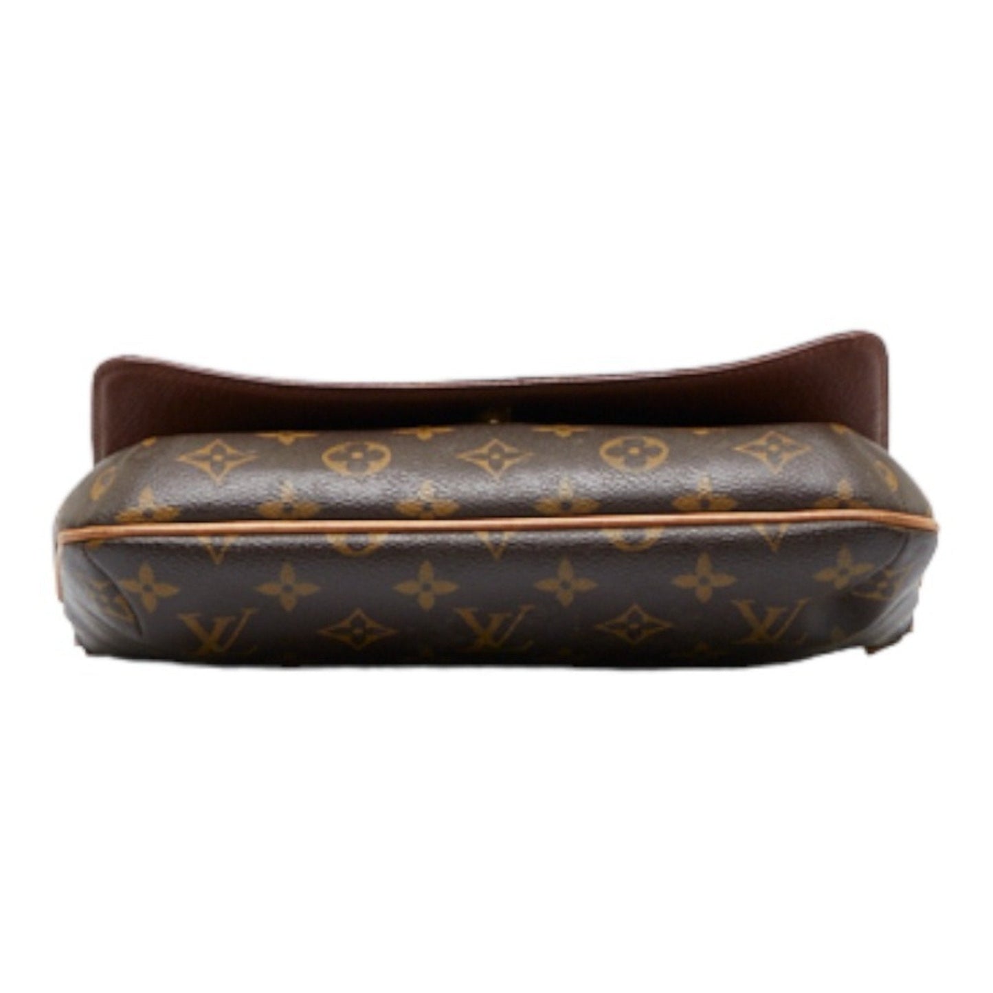 LOUIS VUITTON Monogram Musette Tango Long Shoulder Bag M51388 Brown PVC Leather Ladies